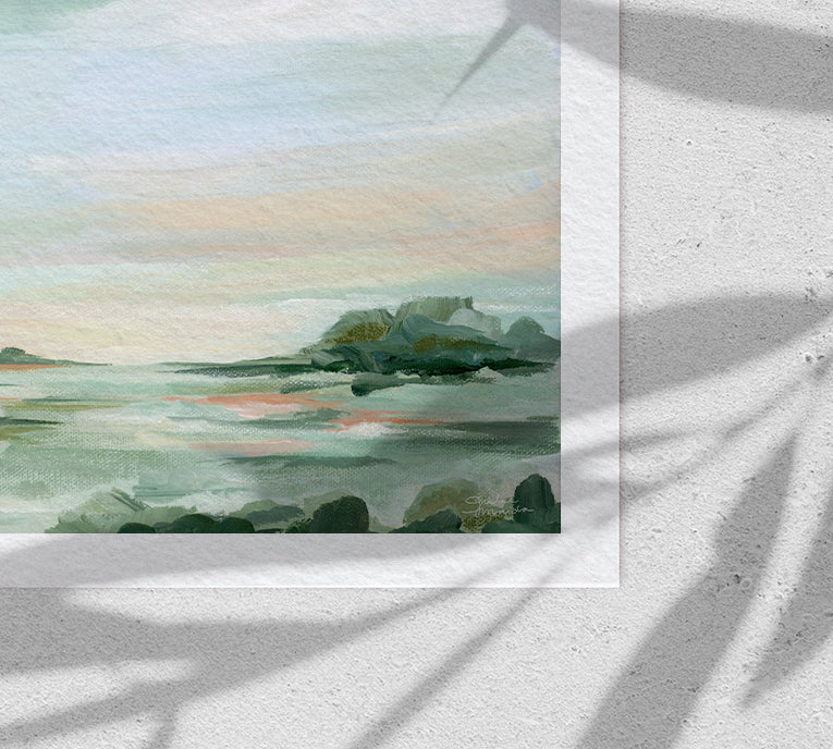 "Green Pastures" - Limited Edition Paper Art Print