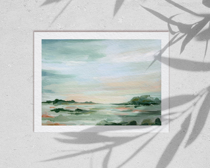 "Green Pastures" - Limited Edition Paper Art Print