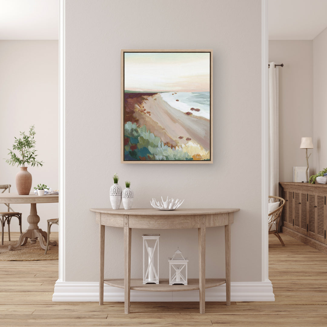 "Harbour View" - Signed Canvas Art Print