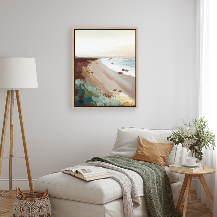 "Harbour View" - Signed Canvas Art Print