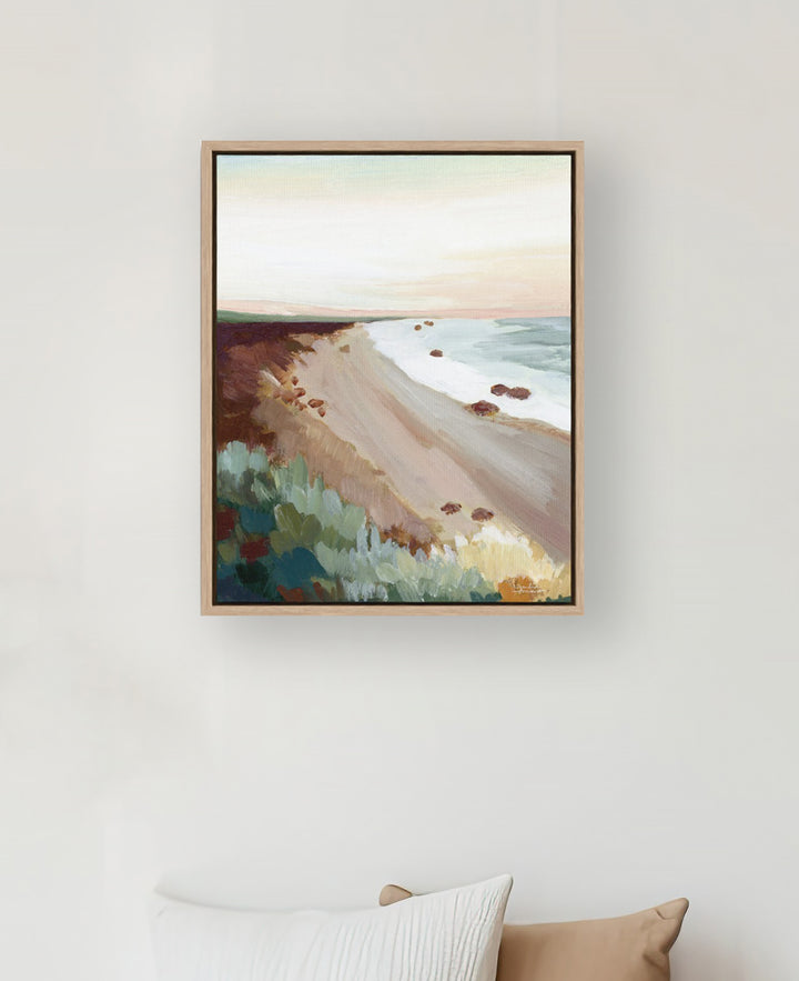 "Harbour View" - Signed Canvas Art Print