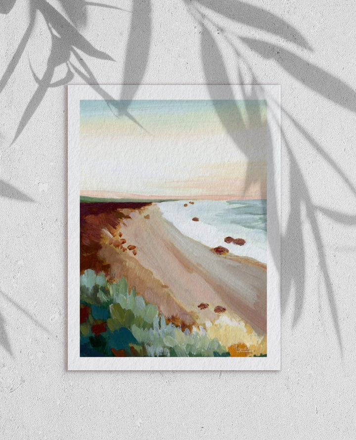 "Harbour View" - Signed Paper Art Print