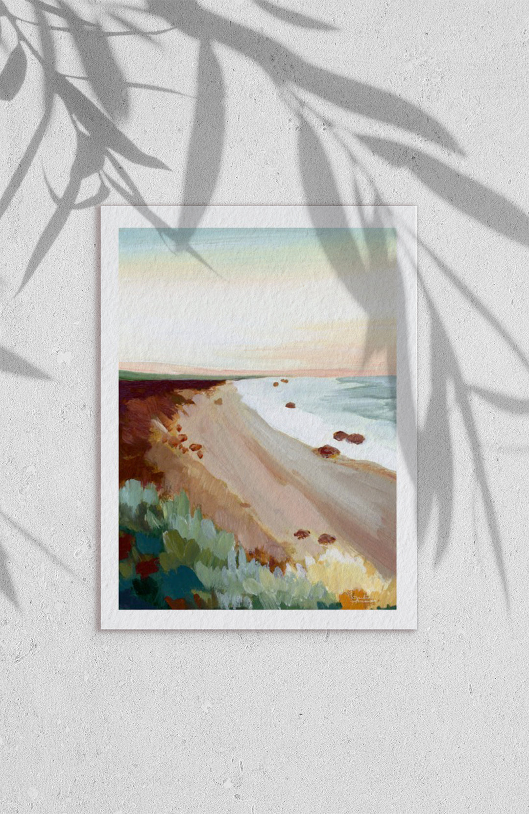 "Harbour View" - Mini Original Artwork