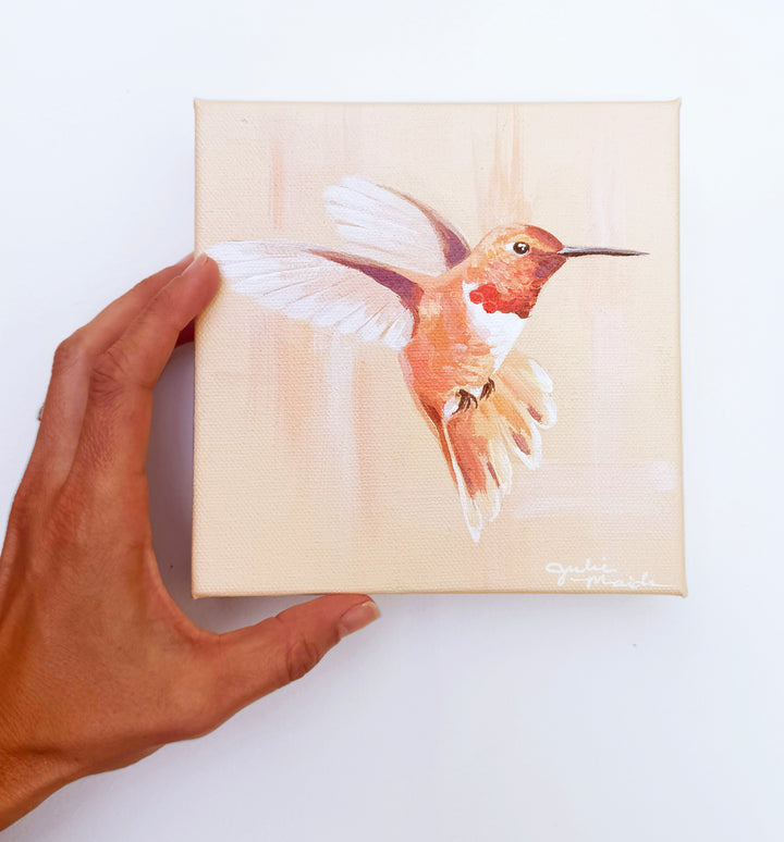 "Hover" - Original Hummingbird Artwork