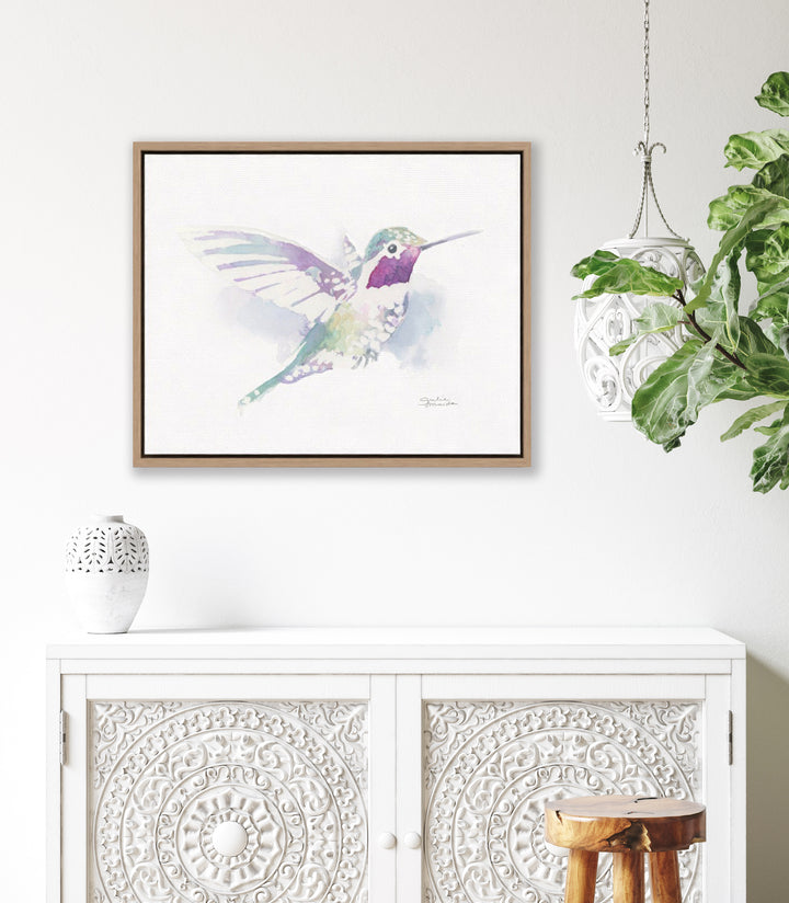 "Jeweled Messenger" - Canvas Art Print