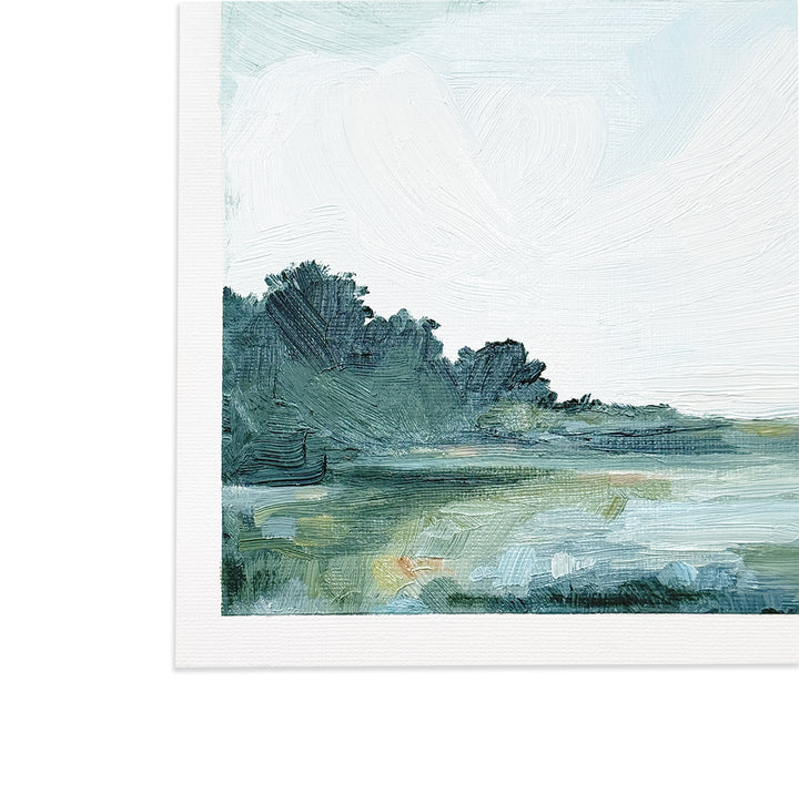 "I See Blue Skies Ahead" - 6"x8" Original Oil Painting