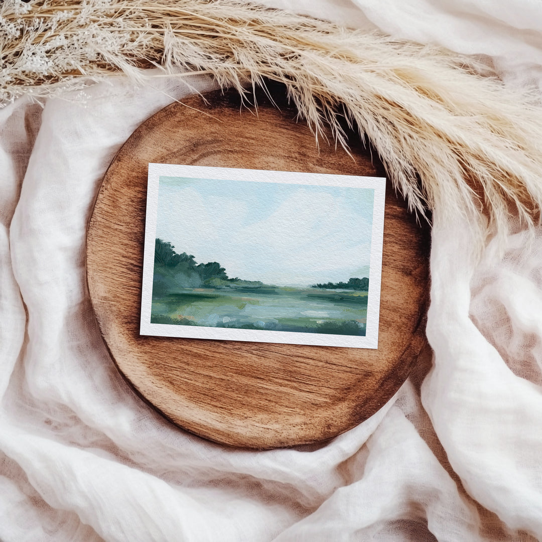 "I See Blue Skies Ahead" - Signed Paper Art Print