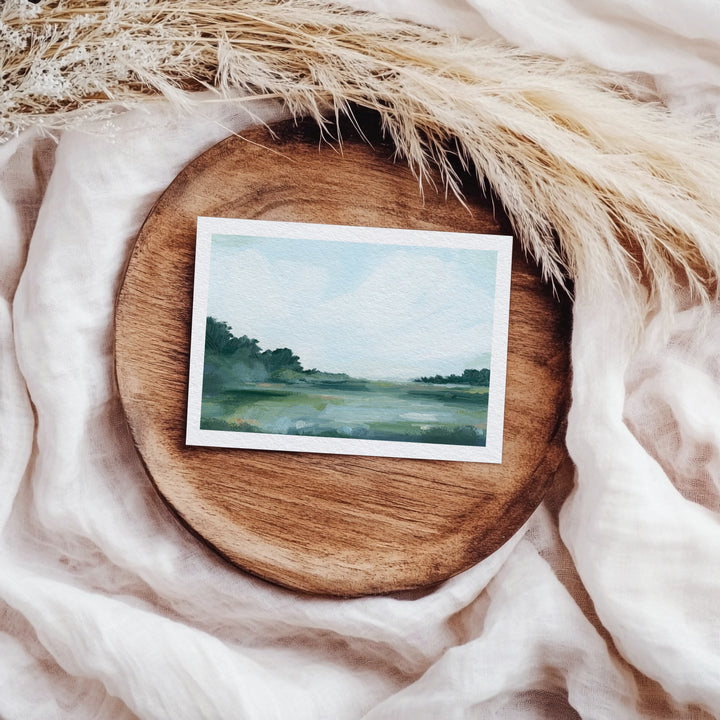 "I See Blue Skies Ahead" - Signed Paper Art Print