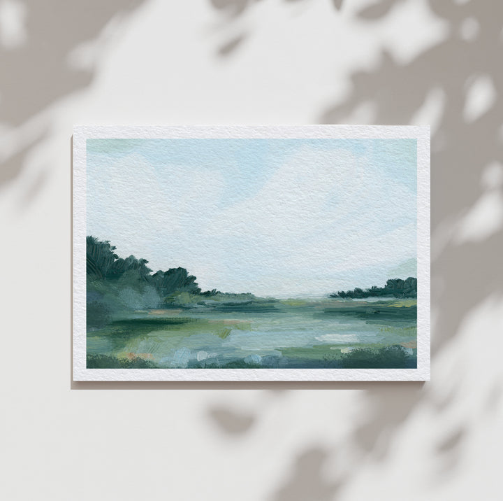 "I See Blue Skies Ahead" - Signed Paper Art Print