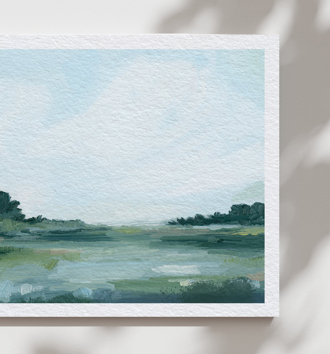 "I See Blue Skies Ahead" - Signed Paper Art Print