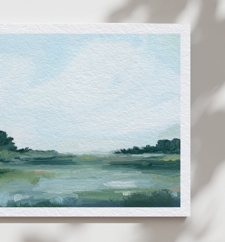 "I See Blue Skies Ahead" - Signed Paper Art Print