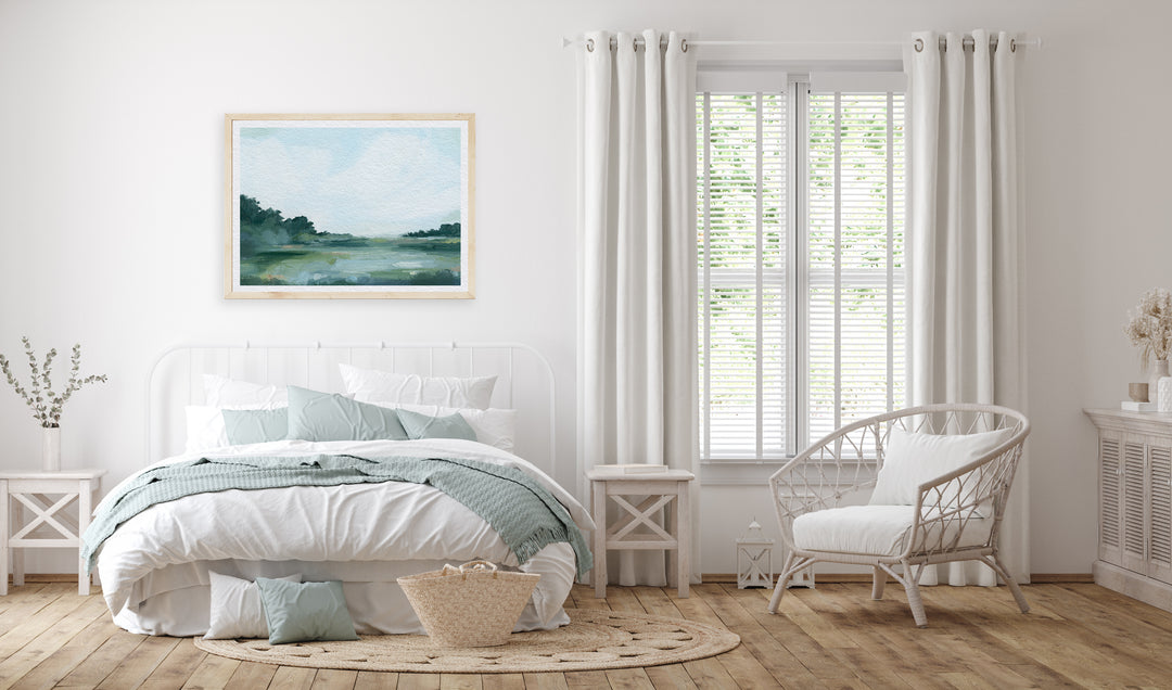 "I See Blue Skies Ahead" - Signed Paper Art Print