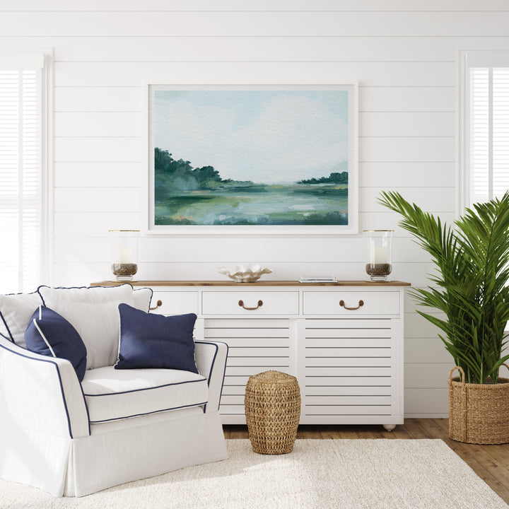 "I See Blue Skies Ahead" - Signed Paper Art Print