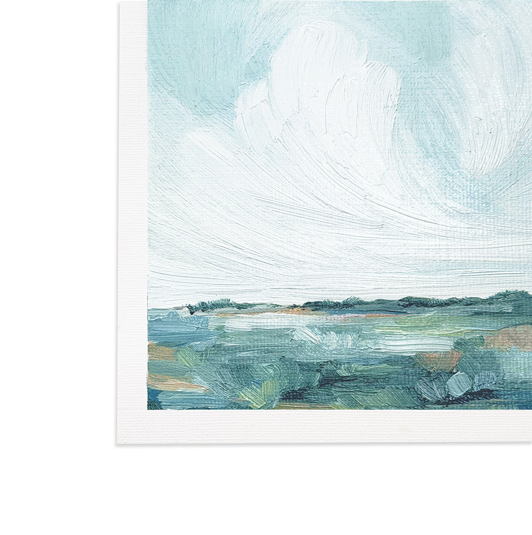 "If Peace Were a Place" - 6"x6" Original Oil Painting