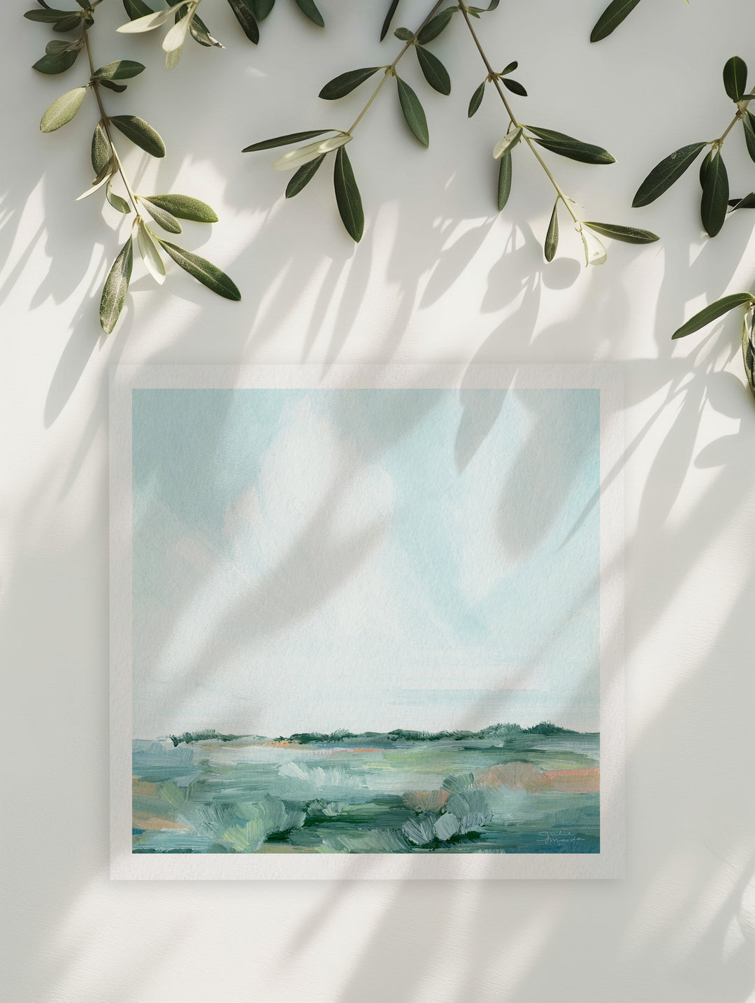 "If Peace Were a Place" - Signed Paper Art Print