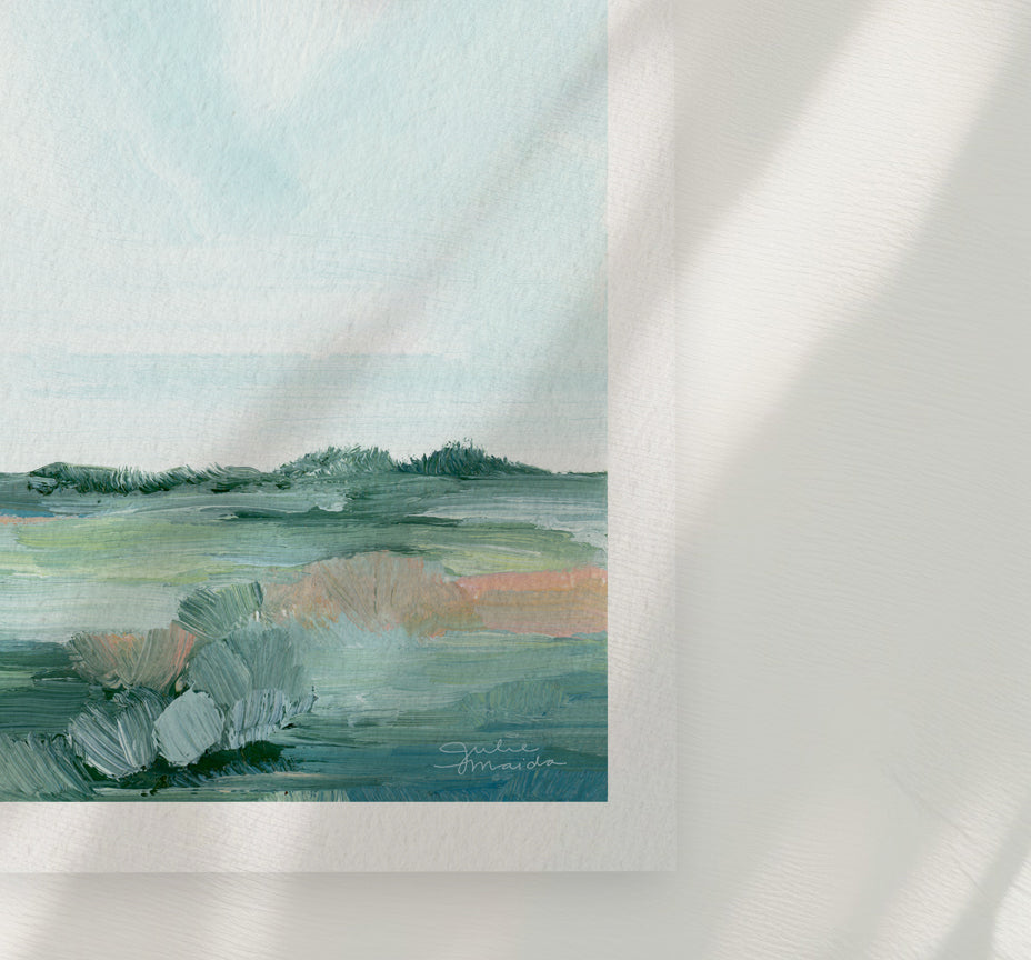 "If Peace Were a Place" - Signed Paper Art Print