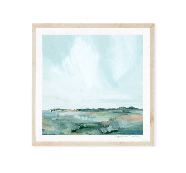 "If Peace Were a Place" - 6"x6" Original Oil Painting
