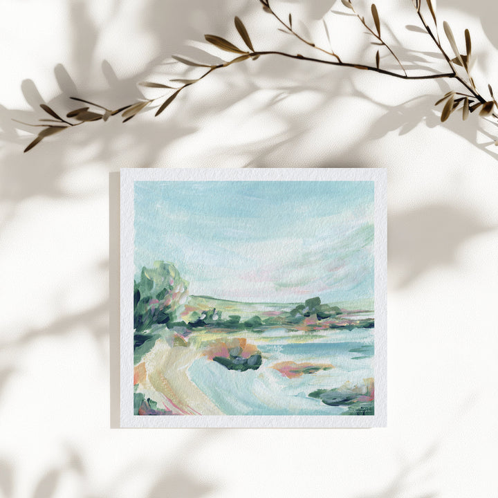 "Lakeside Retreat" Limited Edition Paper Art Print