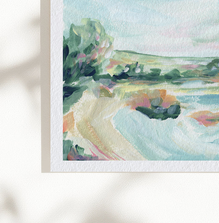 "Lakeside Retreat" Limited Edition Paper Art Print