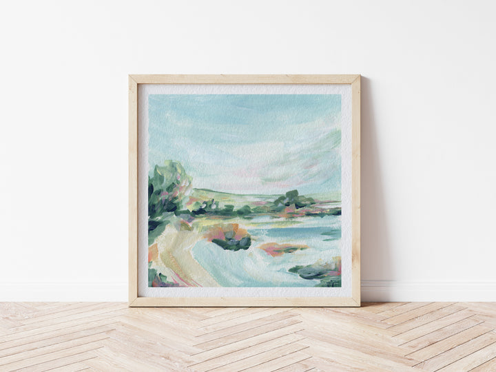 "Lakeside Retreat" Limited Edition Paper Art Print