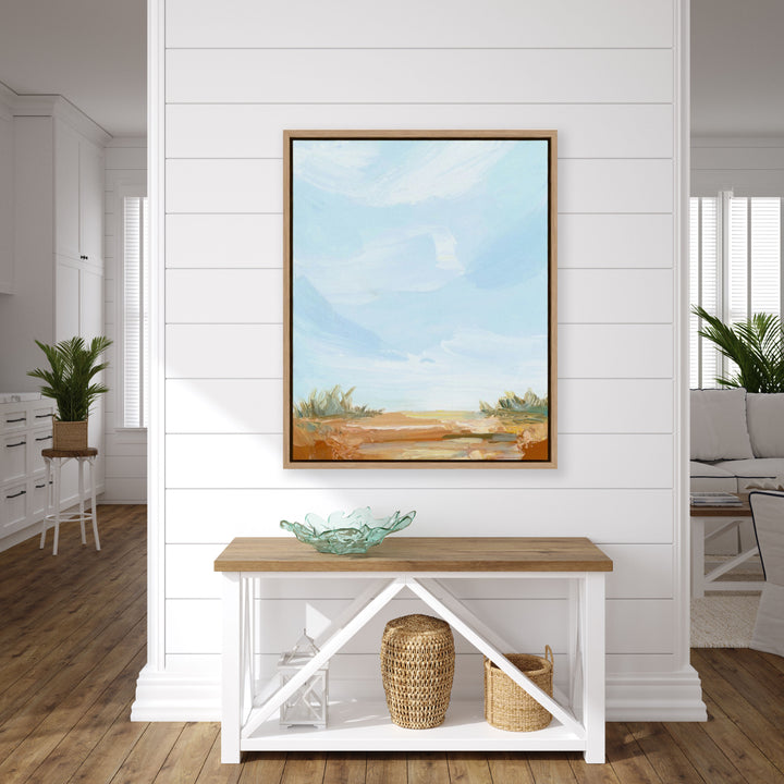 "Light on the Dunes" - Canvas Art Print