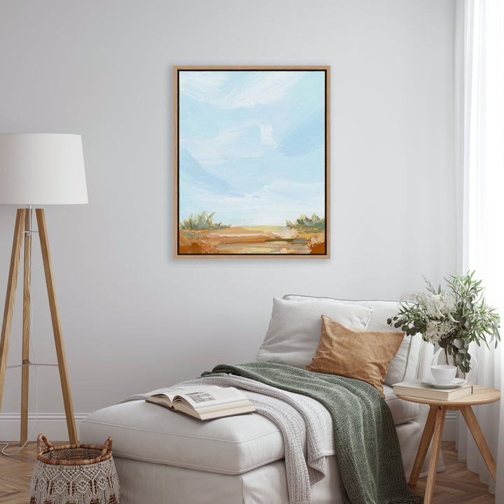 "Light on the Dunes" - Canvas Art Print