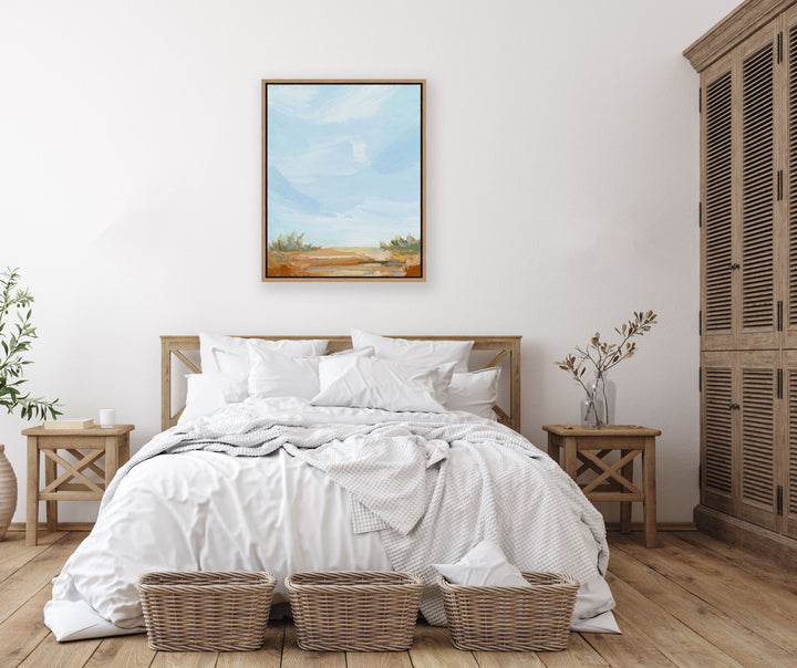 "Light on the Dunes" - Canvas Art Print