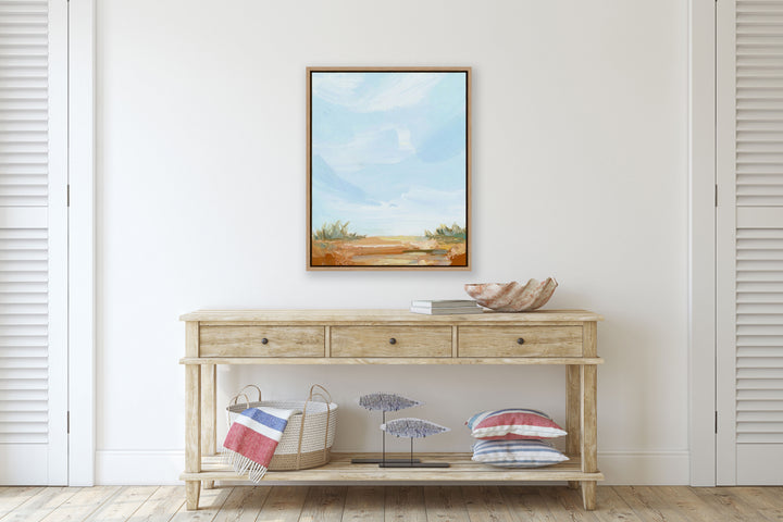"Light on the Dunes" - Canvas Art Print