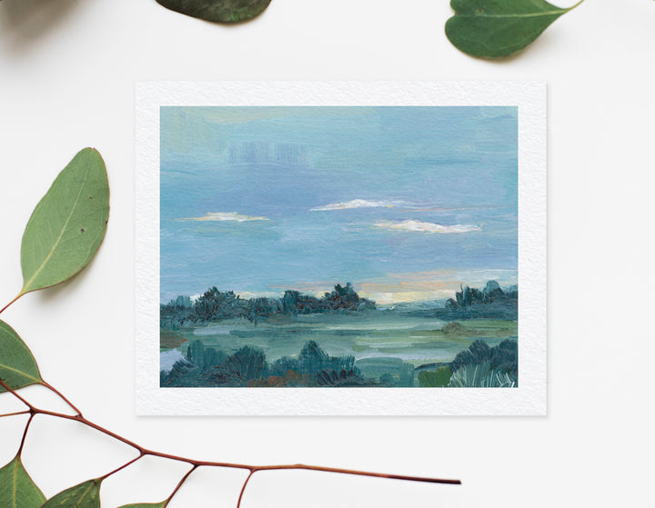 "Low Country" - Signed Paper Art Print