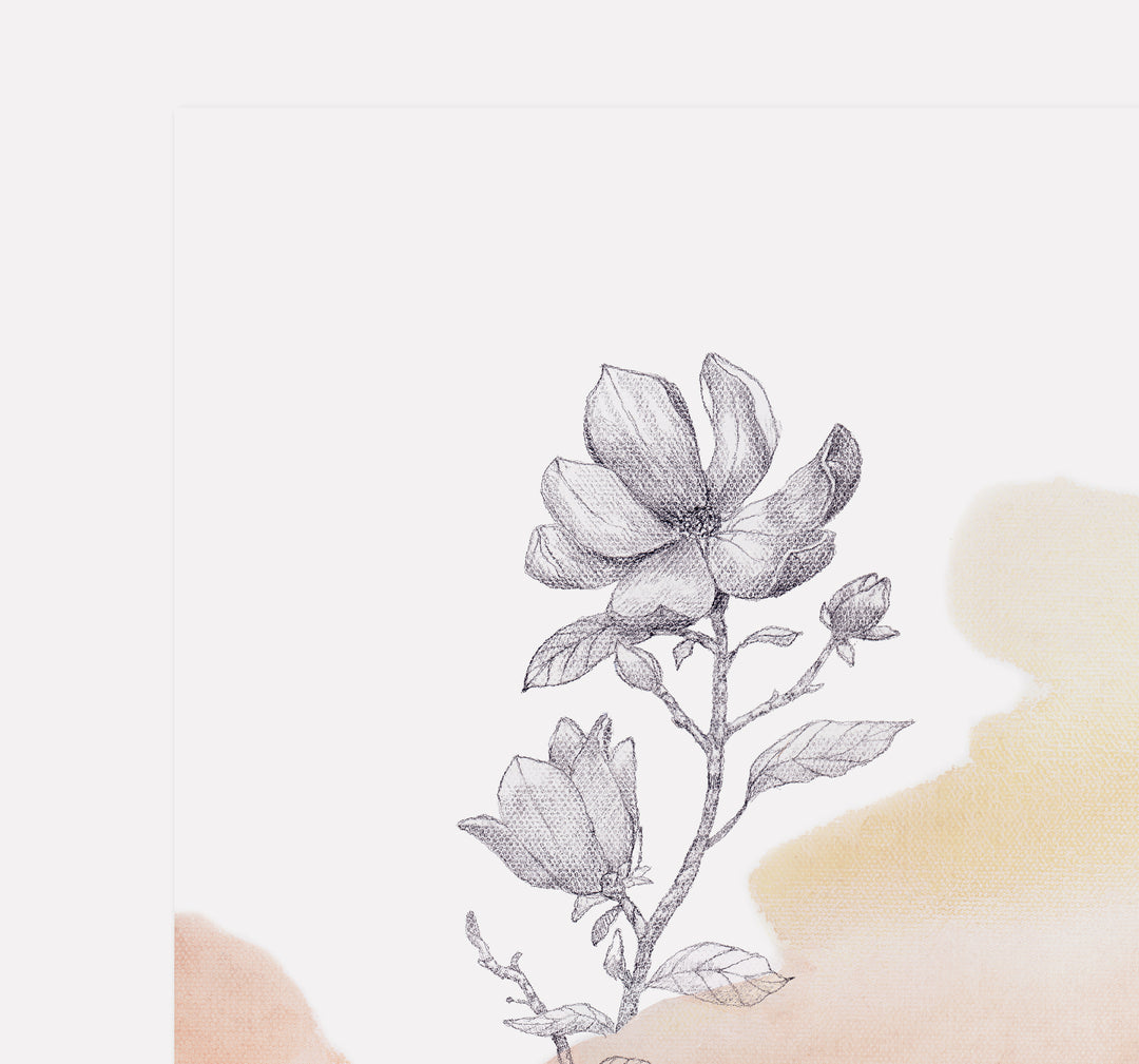 "Magnolia Bloom" - Limited Edition Paper Art Print