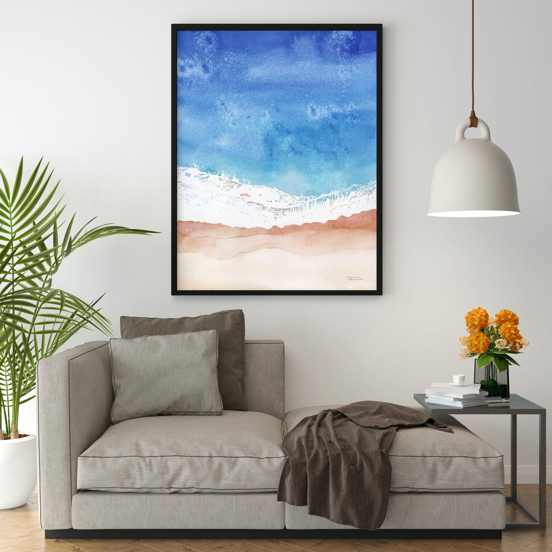 "Ocean Wake" Canvas Art Print