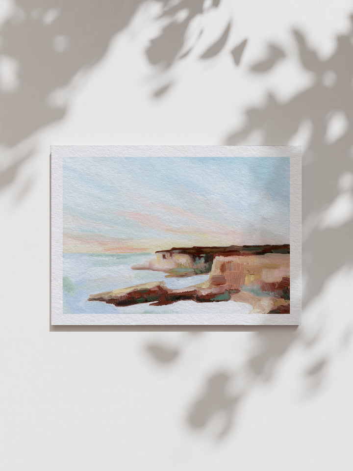 "On the Cape" - Paper Art Print