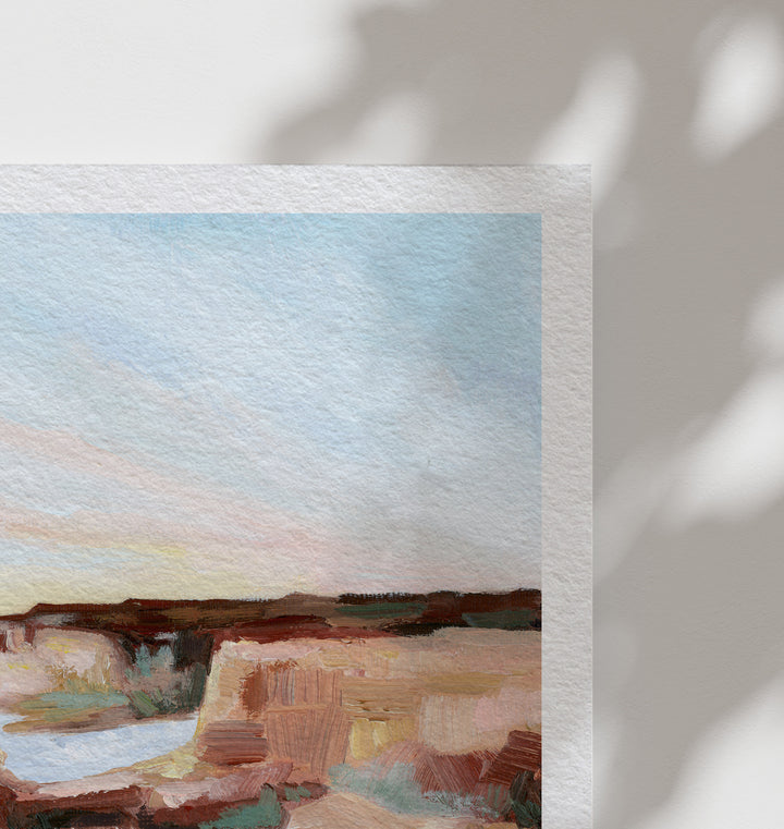 "On the Cape" - Paper Art Print