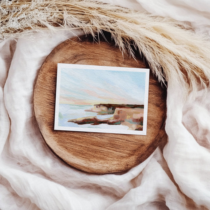"On the Cape" - Paper Art Print