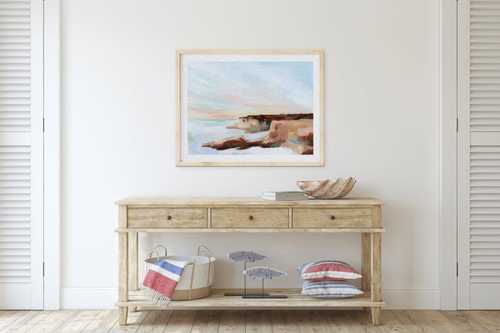 "On the Cape" - Paper Art Print