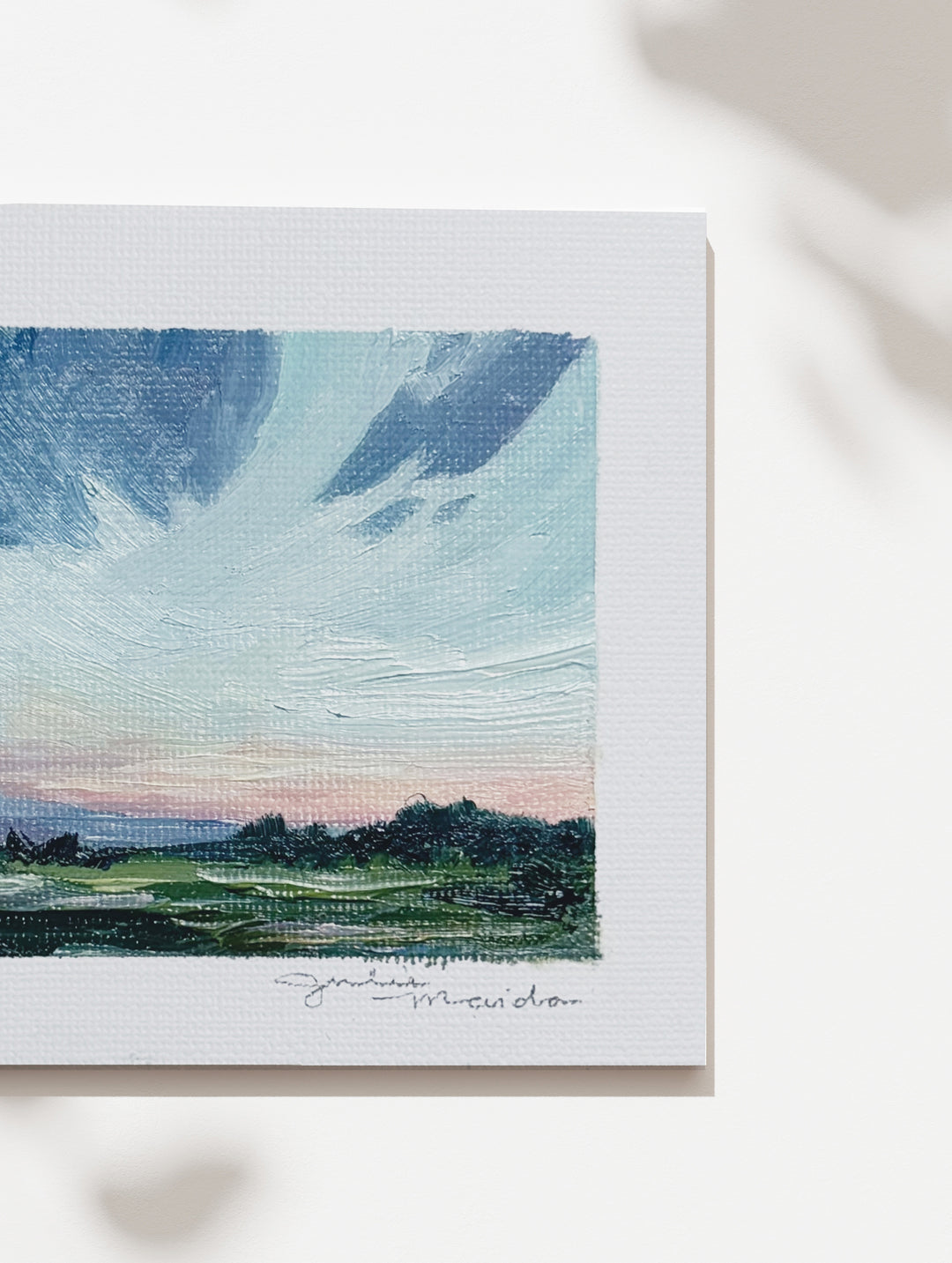 "Pasture Sunrise" - Mini Original Artwork