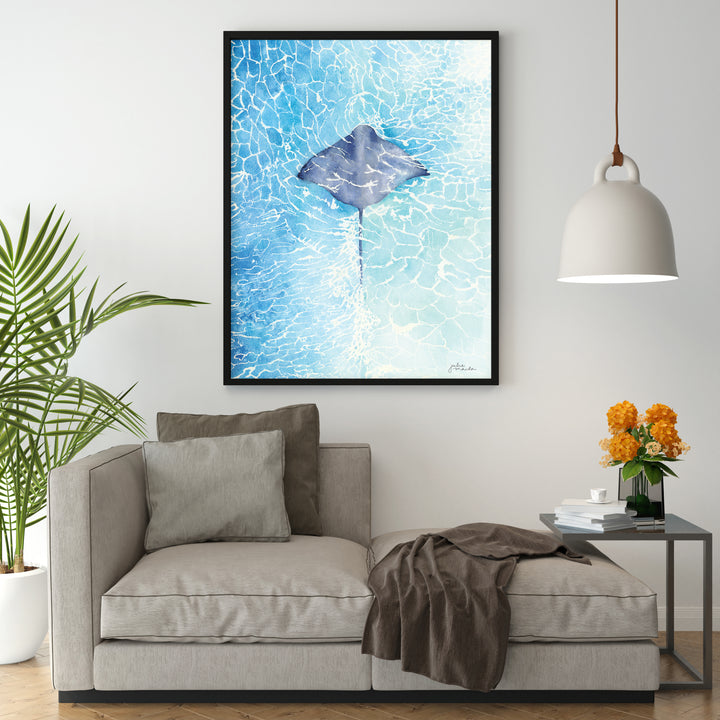 "Ray" Canvas Art Print