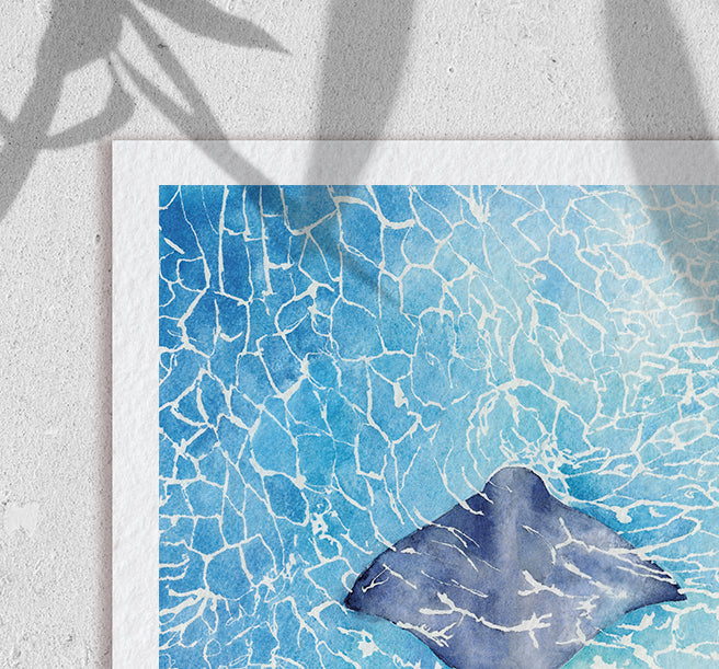 "Ray" - Limited Edition Paper Art Print