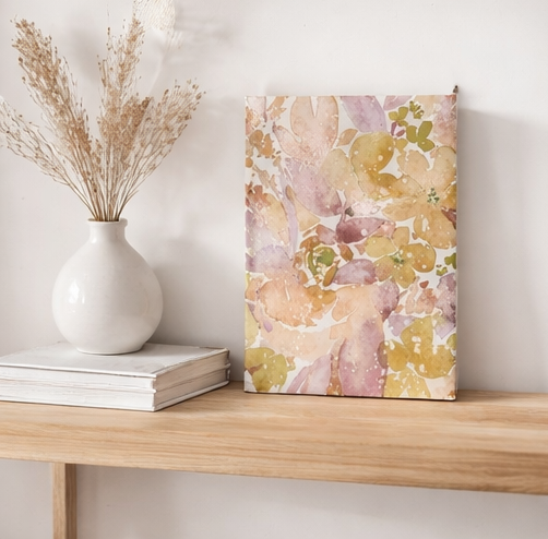 "Retro Floral" - Hardback Journal