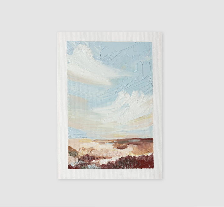 "Salt Marsh" - 5"x7" Original Oil Painting