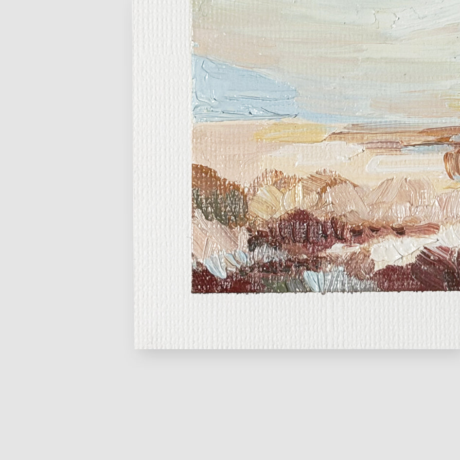 "Salt Marsh" - 5"x7" Original Oil Painting