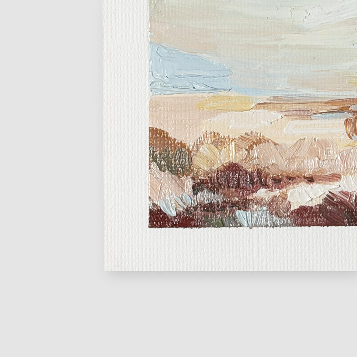 "Salt Marsh" - 5"x7" Original Oil Painting
