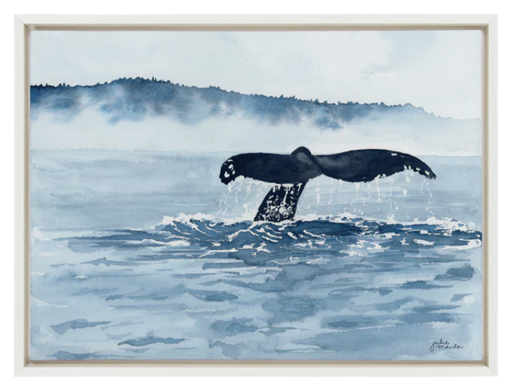 "Whale watching" - Original Watercolor Art