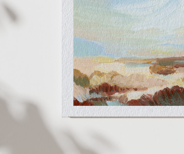 "Salt Marsh" - Paper Art Print