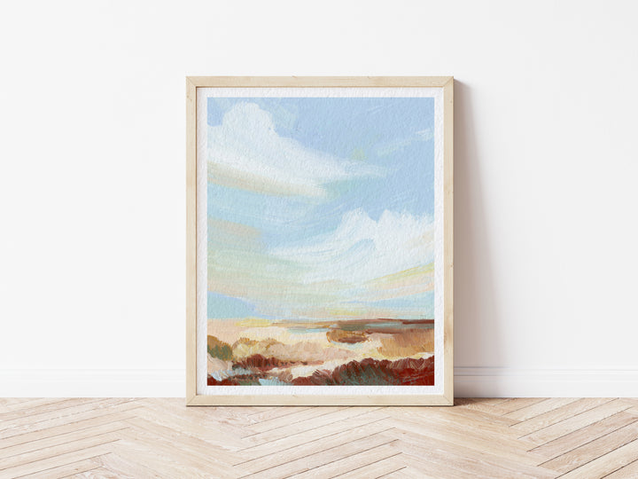 "Salt Marsh" - Paper Art Print