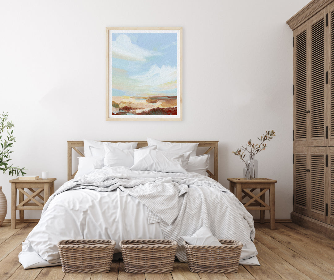 "Salt Marsh" - Paper Art Print