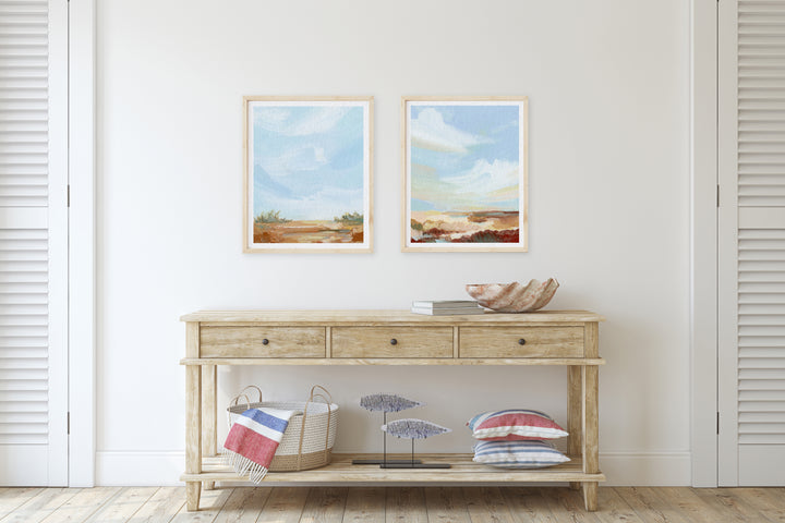 "Salt Marsh" - Paper Art Print