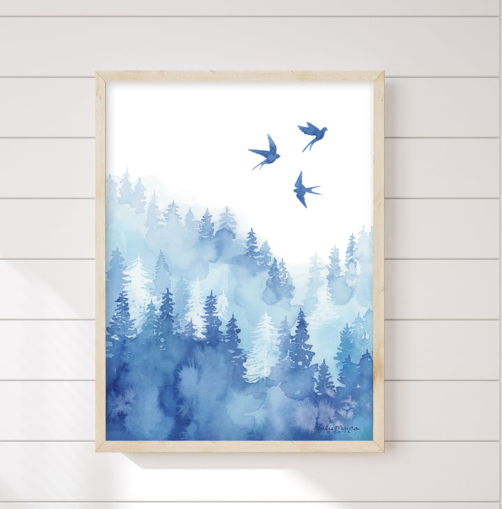 "Serenity I" - Limited Edition Paper Art Print