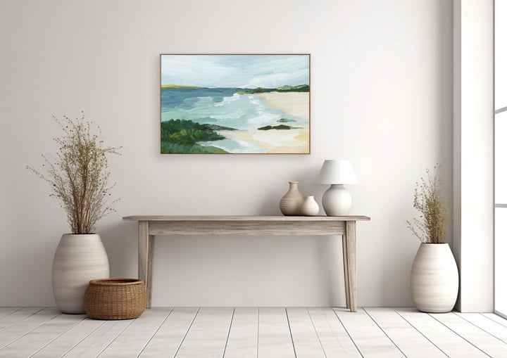 "Shoreline" - Signed Canvas Art Print