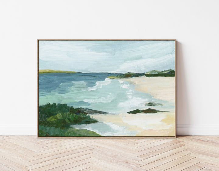 "Shoreline" - Signed Canvas Art Print